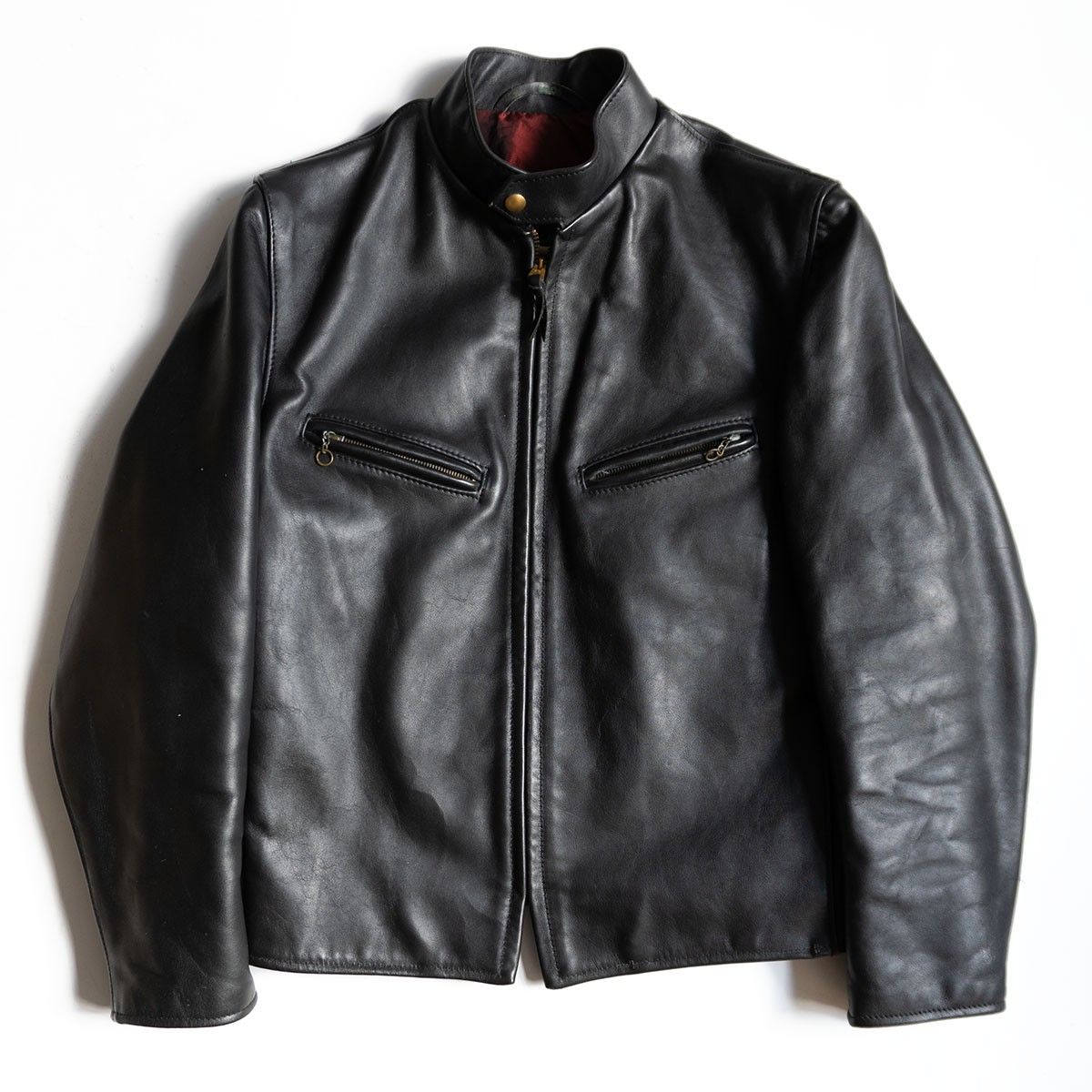 美品/サボテンタグ】SCHOTT【641XX/シングルライダースジャケット】36