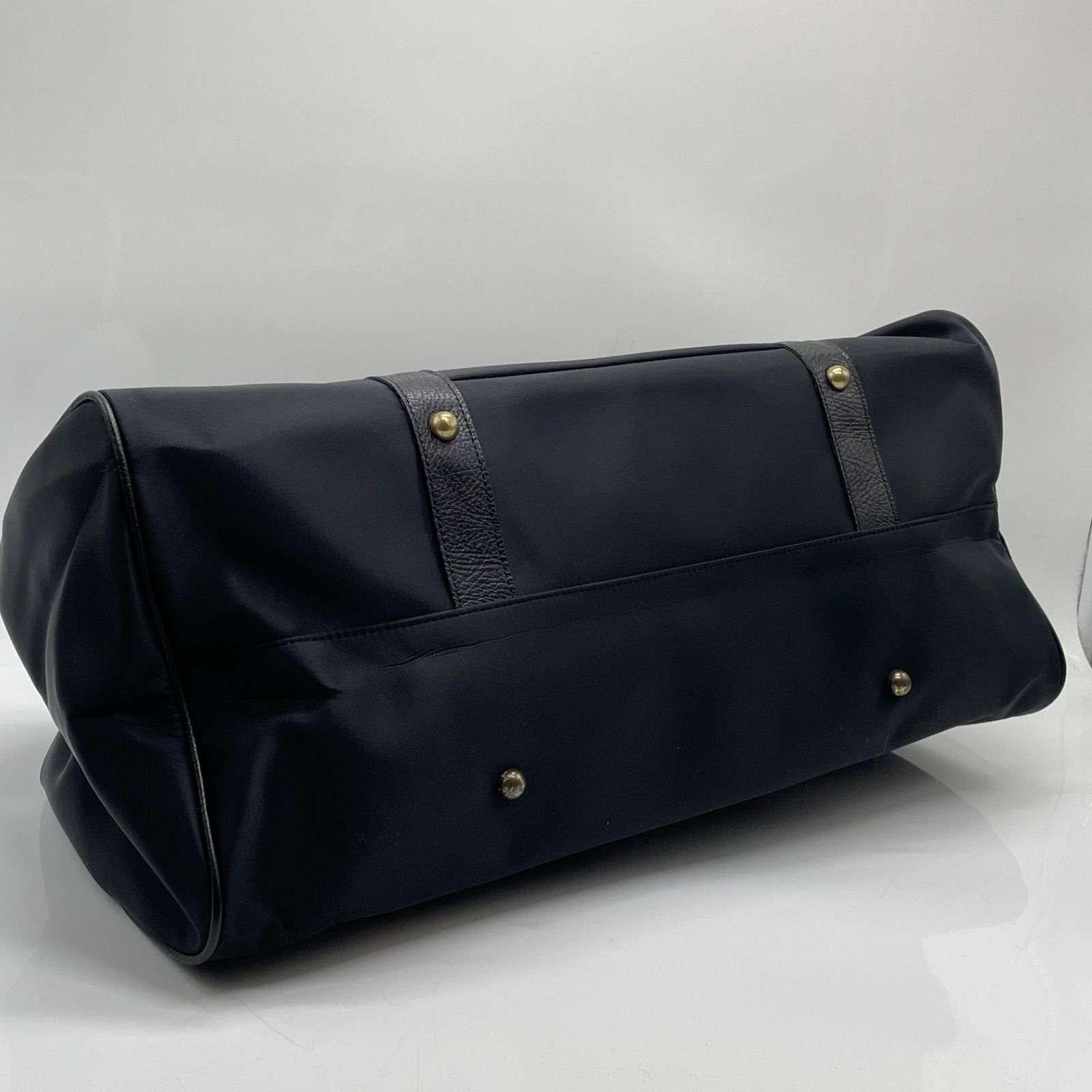 【未使用品】KENZO ボストンバッグ 2way ナイロン レザー ブラック BN7465□KENZO ケンゾーレザー×ナイロン 2WAY ボストンバッグ ダレス