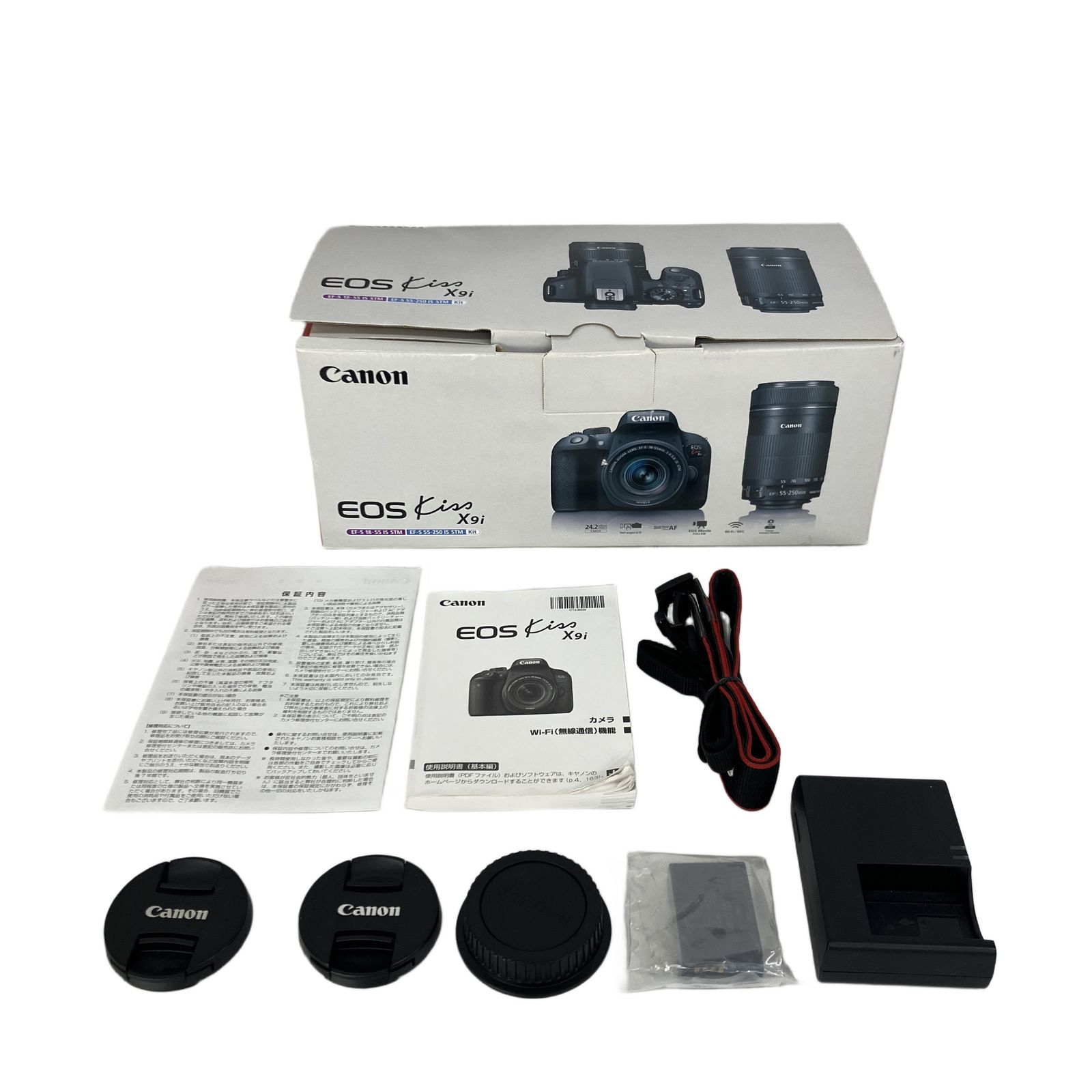 Canon EOS kiss X9i ダブルズームキット 18-55mm 55-250mm デジタル