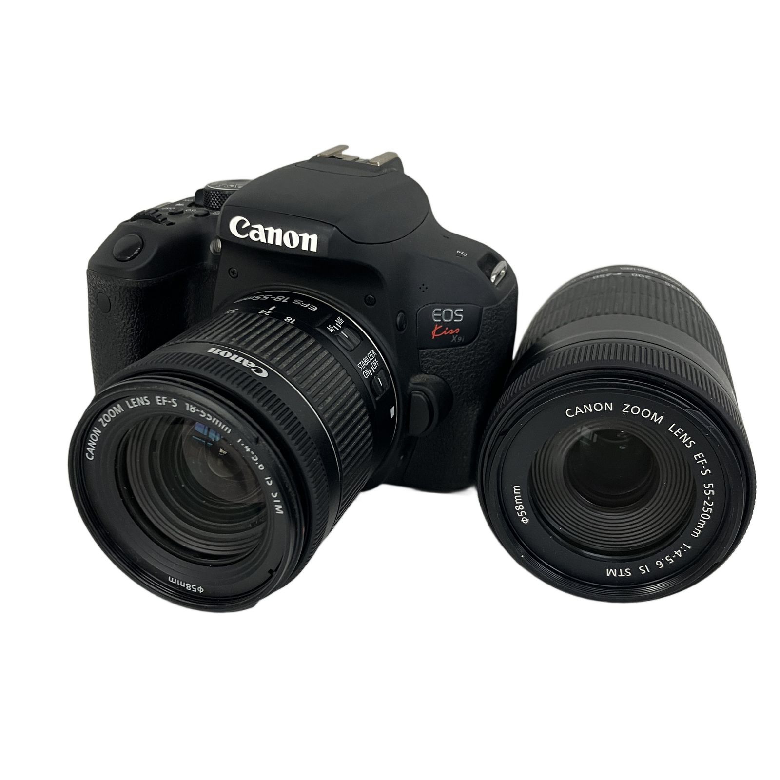 Canon EOS kiss X9i ダブルズームキット 18-55mm 55-250mm デジタル