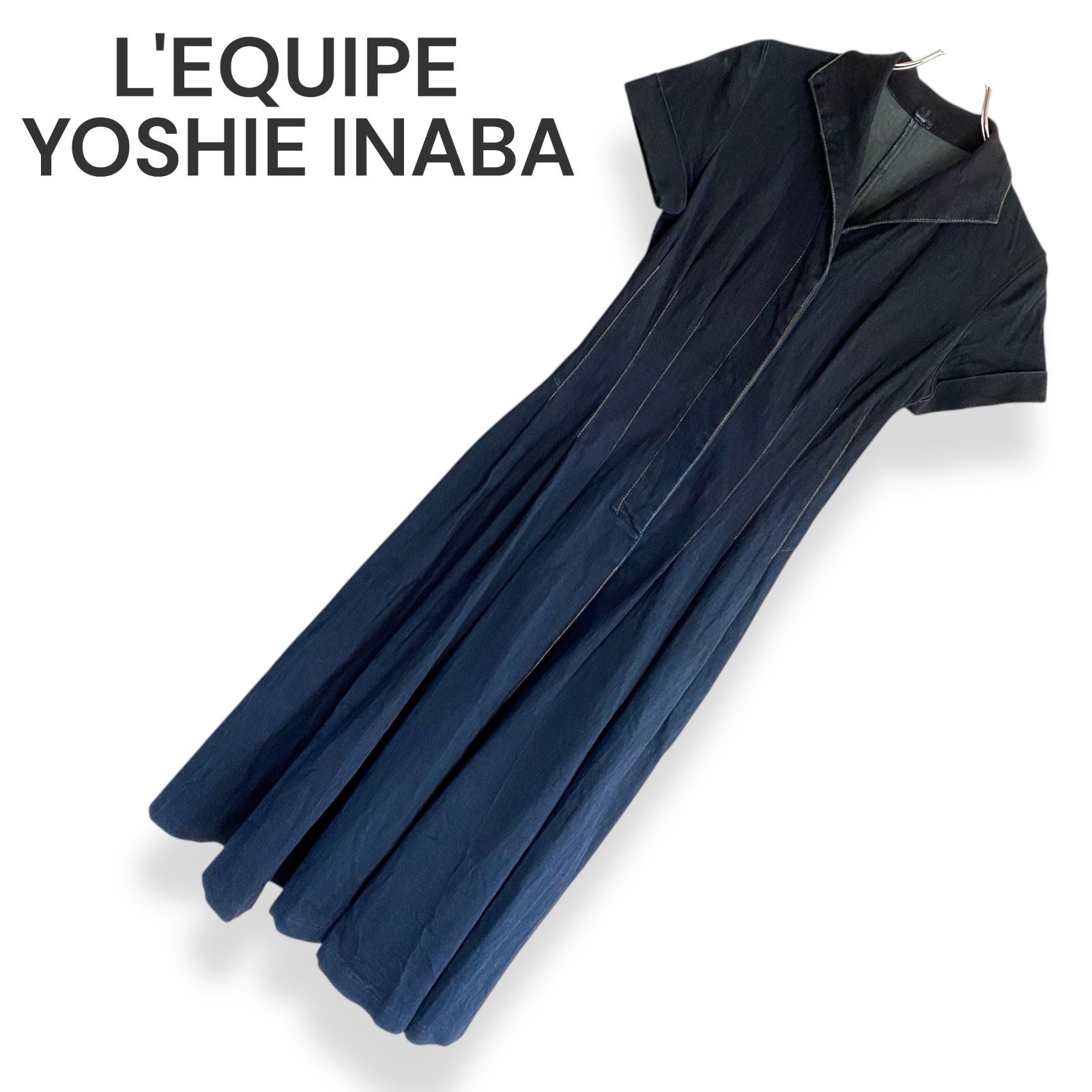 L'EQUIPE YOSHIE INABA レキップ ヨシエイナバ ネイビー デニム
