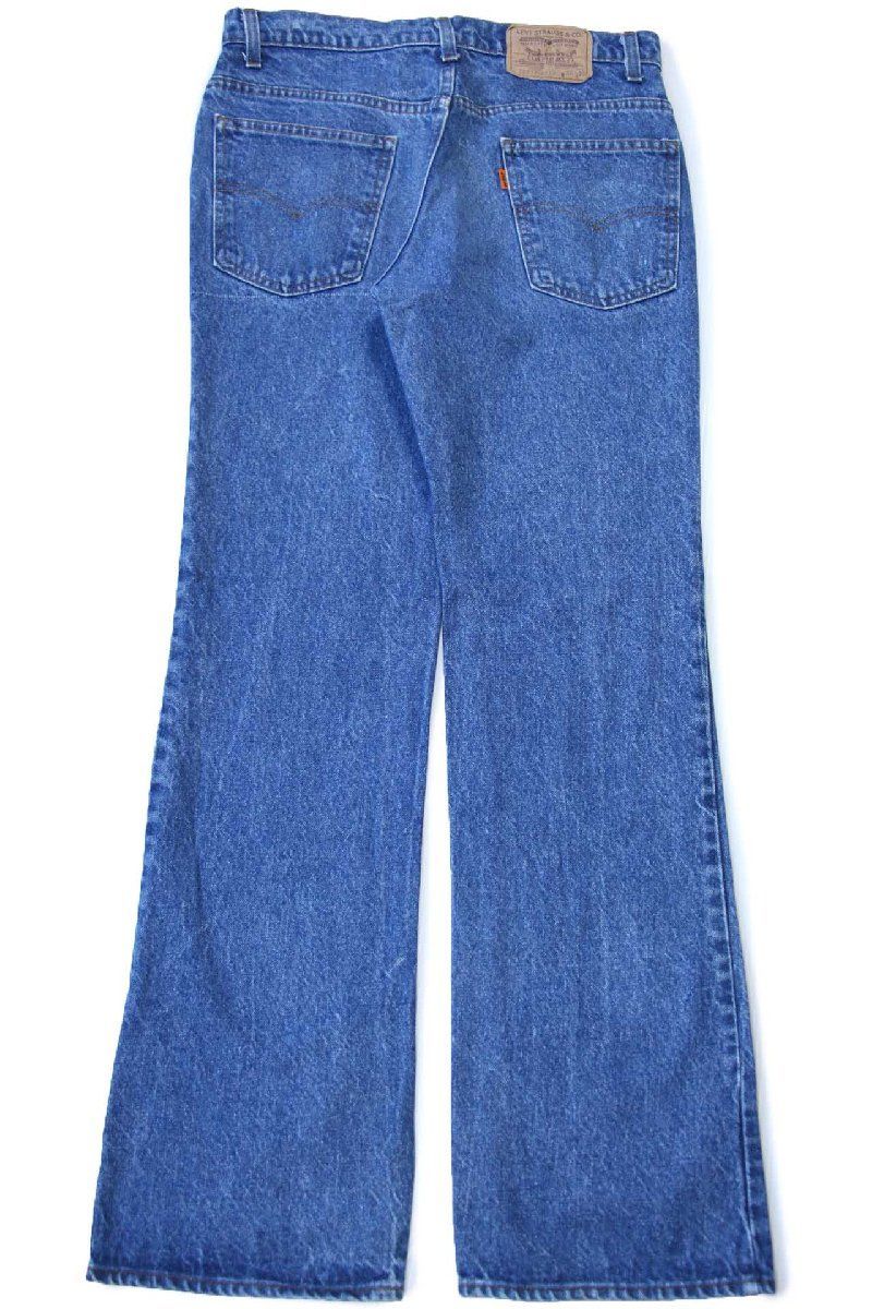 80s USA製 Levi'sリーバイス 517 デニムパンツ W33 L33☆110 ブーツ