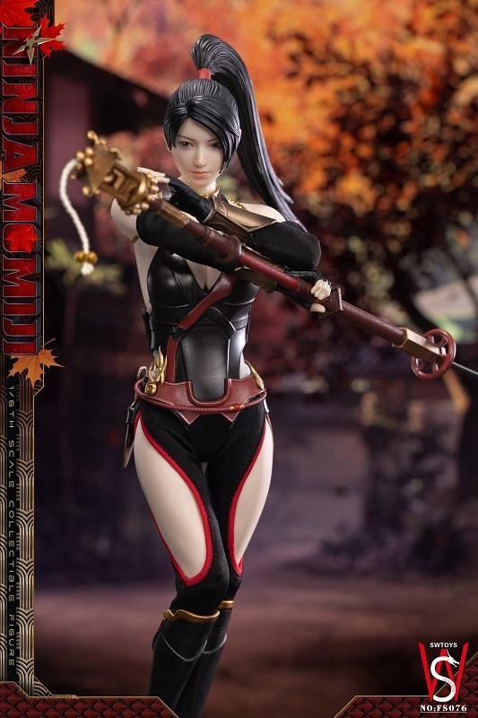 SWTOYS 1/6 忍者 モミジ ブラック版 FS076  未開封新品 SWTOYS 1/6 忍者 モミジ ブラック版 未開封新品 FS076 Ninja Momiji