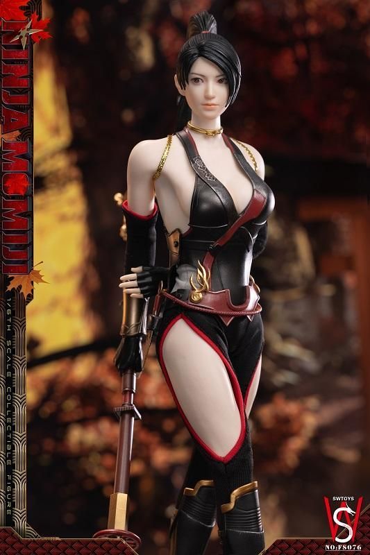 SWTOYS 1/6 忍者 モミジ ブラック版 未開封新品 FS076 Ninja Momiji