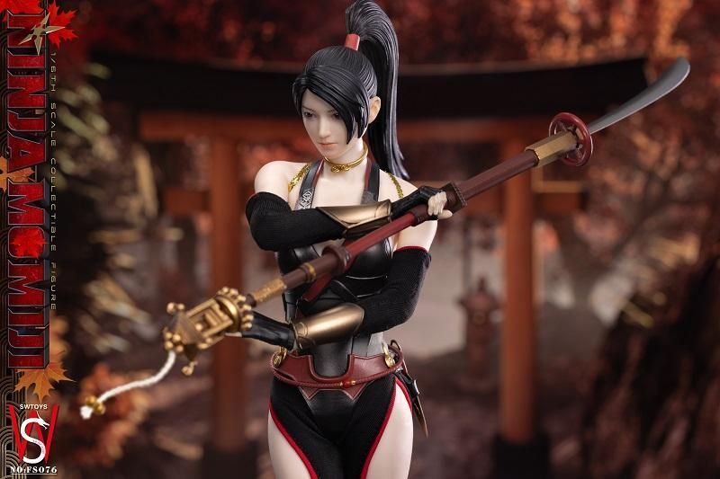 SWTOYS 1/6 忍者 モミジ ブラック版 未開封新品 FS076 Ninja Momiji
