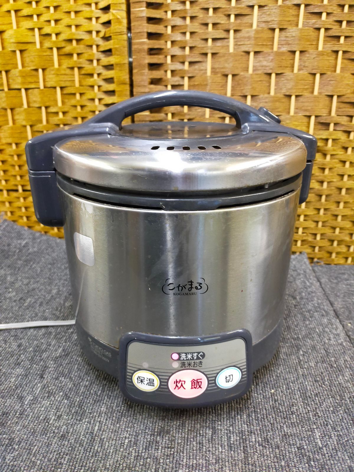 リンナイ 電子ジャー付きガス炊飯器(都市ガス12A・13A用) 【こがまる