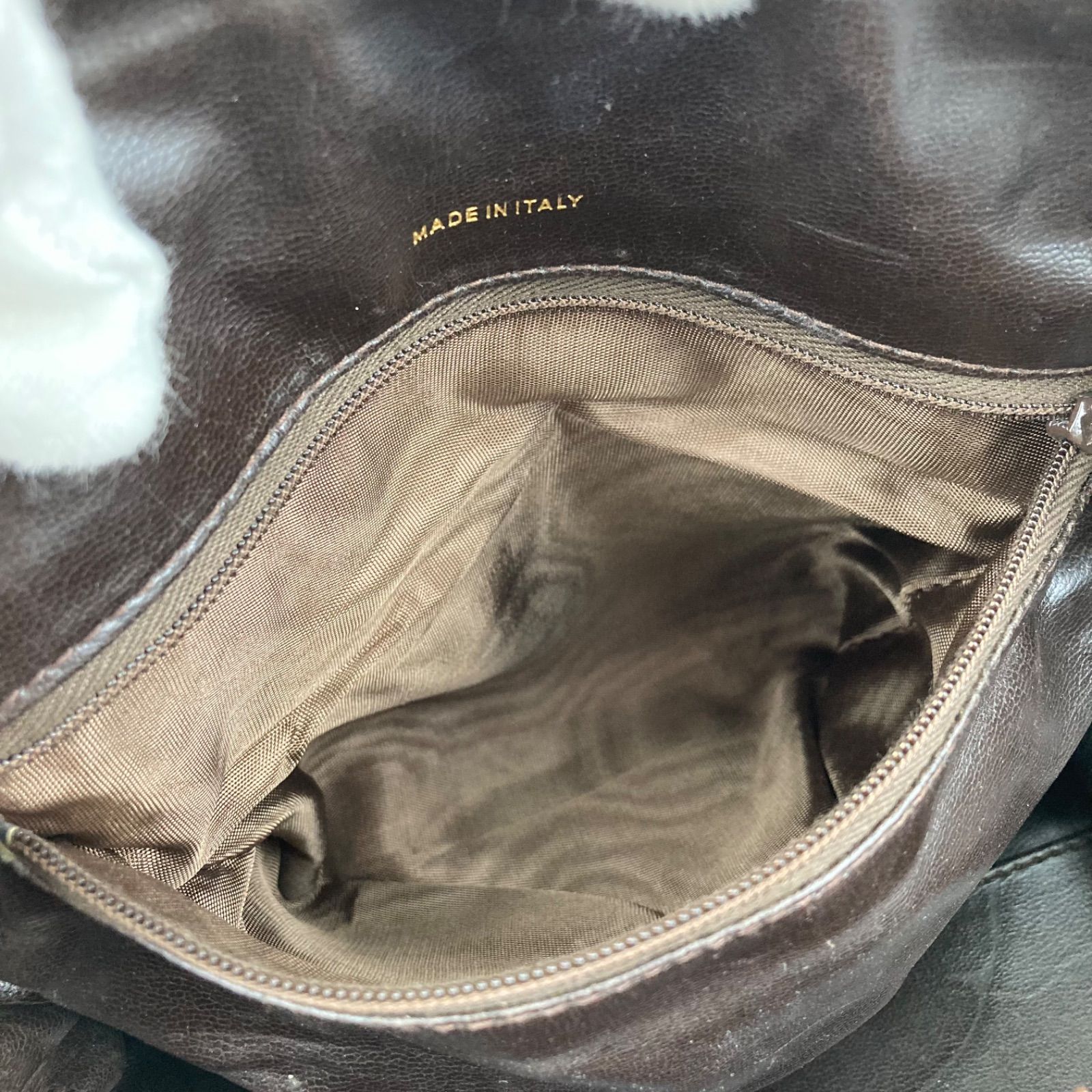 CELINE セリーヌ トリオンフ スエード レザー ミニボストン ボストン 