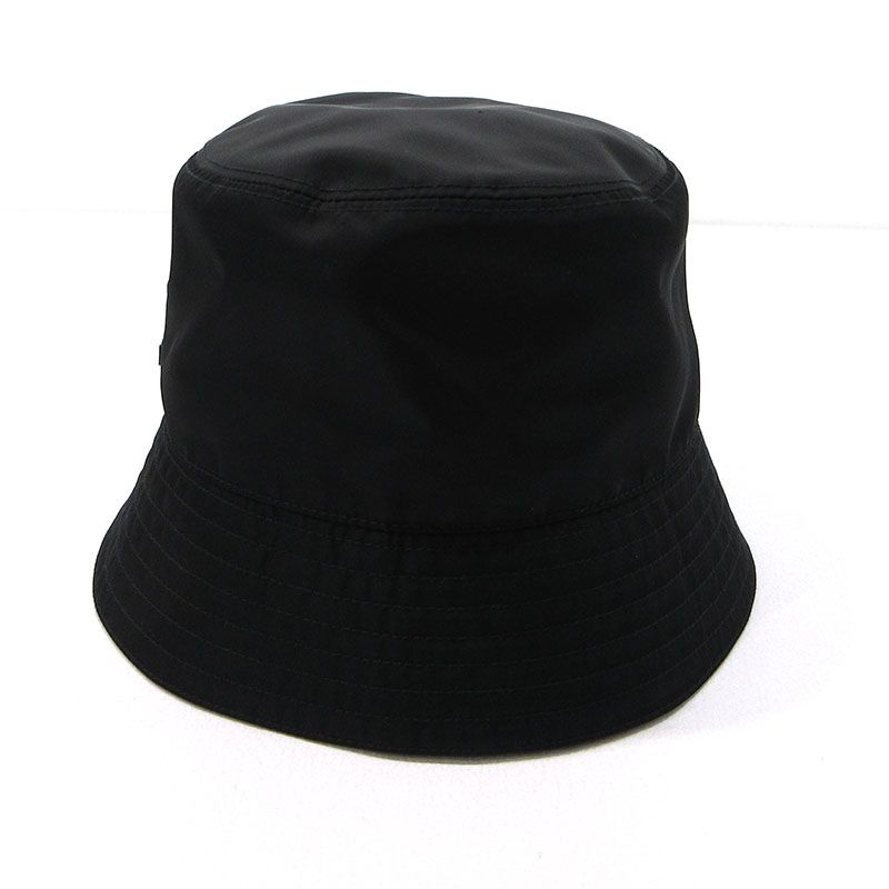 希少 PRADA リナイロン バケットハット S プラダ(prada) リナイロン バケットハット S - メルカリ