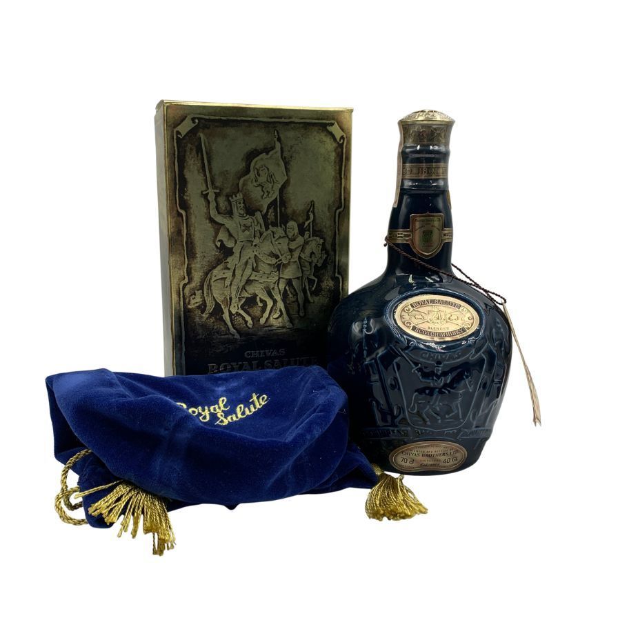 ローヤルサルート 21年 青 陶器ボトル 700ml 未開栓 - メルカリ