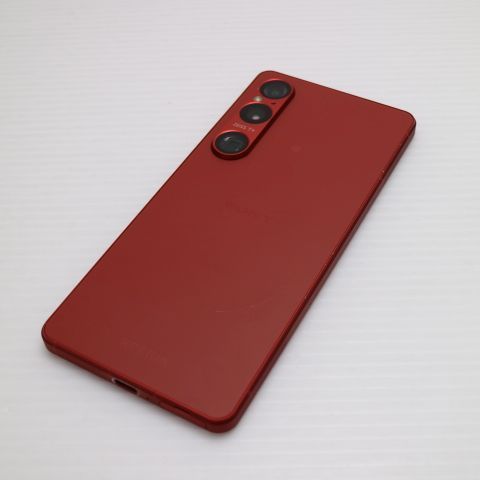 良品中古 SIMフリー Xperia 1 VI 12GB 256GB スカーレット スマホ SONY