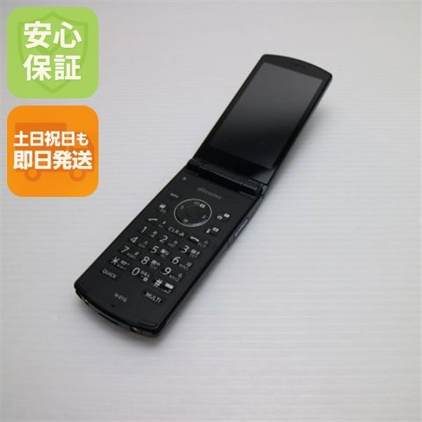 美品 N-01G ブラック 即日発送 ガラケー NEC DoCoMo 本体 白ロム 土日