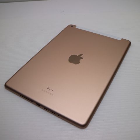 美品 SIMフリー iPad7 第7世代 Wi-Fi+Cellular セルラー 32GB ゴールド