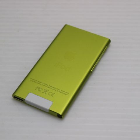 新品同様 iPod nano 第7世代 16GB イエロー 即日発送 MD476J/A MD476J