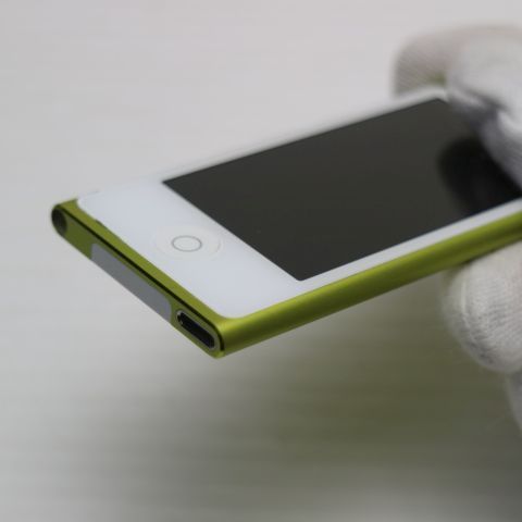 新品同様 iPod nano 第7世代 16GB イエロー 即日発送 MD476J/A MD476J