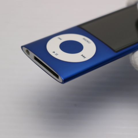超美品 iPOD nano 第5世代 16GB ブルー 即日発送 MC066J/A 本体 土日祝