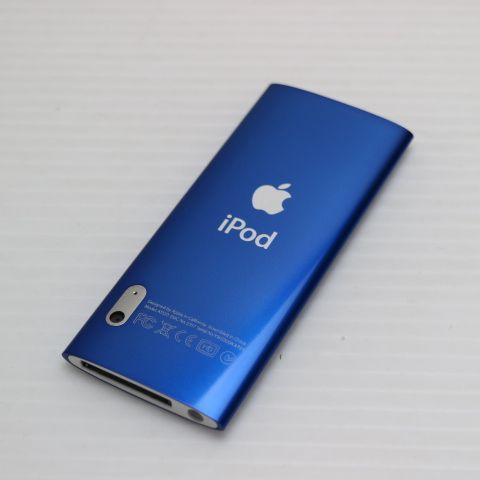 超美品 iPOD nano 第5世代 16GB ブルー 即日発送 MC066J/A 本体 土日祝