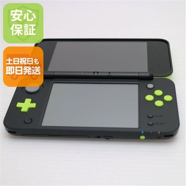 超美品 NEWニンテンドー2DS LL ブラック×ライム 即日発送 2DS NINTENDO 