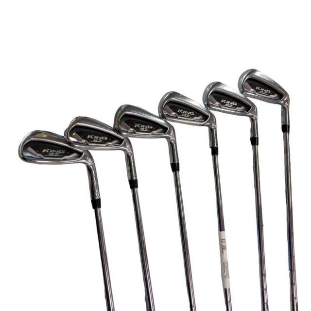 中古】 コブラ KING SPEEDZONE ONE LENGTH 6S アイアンセット IR NS