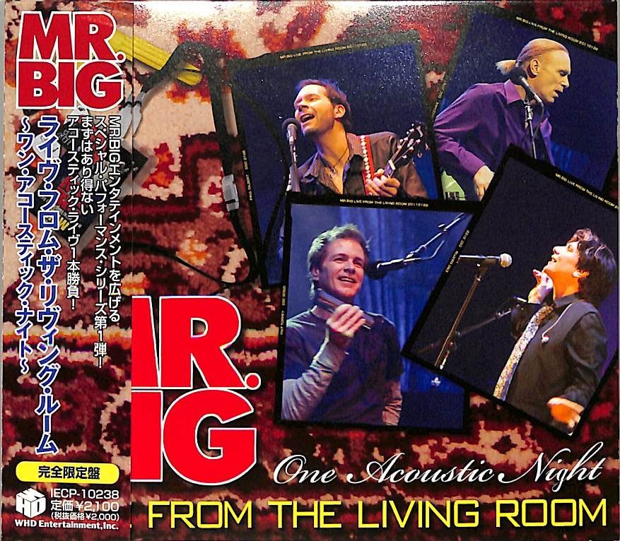 CD1枚 / MR.BIG / ライヴ・フロム・ザ・リヴィグ・ルーム / D00179046