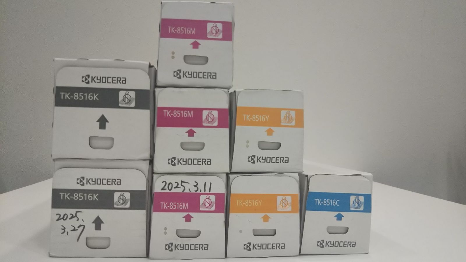 京セラ KYOCERA 純正トナー TK8516 各色 8本セット - メルカリ