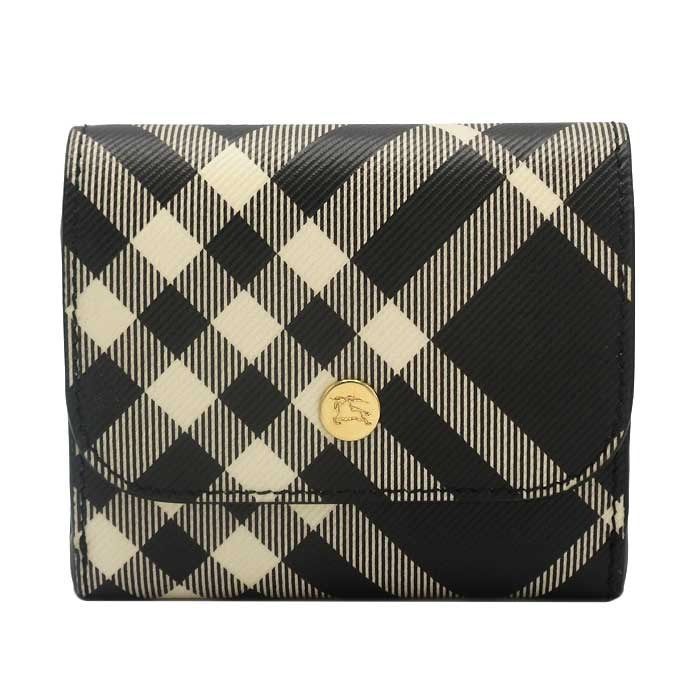 BURBERRY - BURBERRY 名刺入れ カードケース ブラック サフィアーノ
