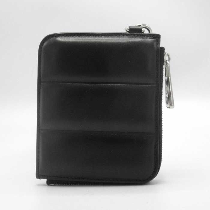 新品】モンクレール 6C00001 M3492 999 (ブラック) 財布 スリム財布