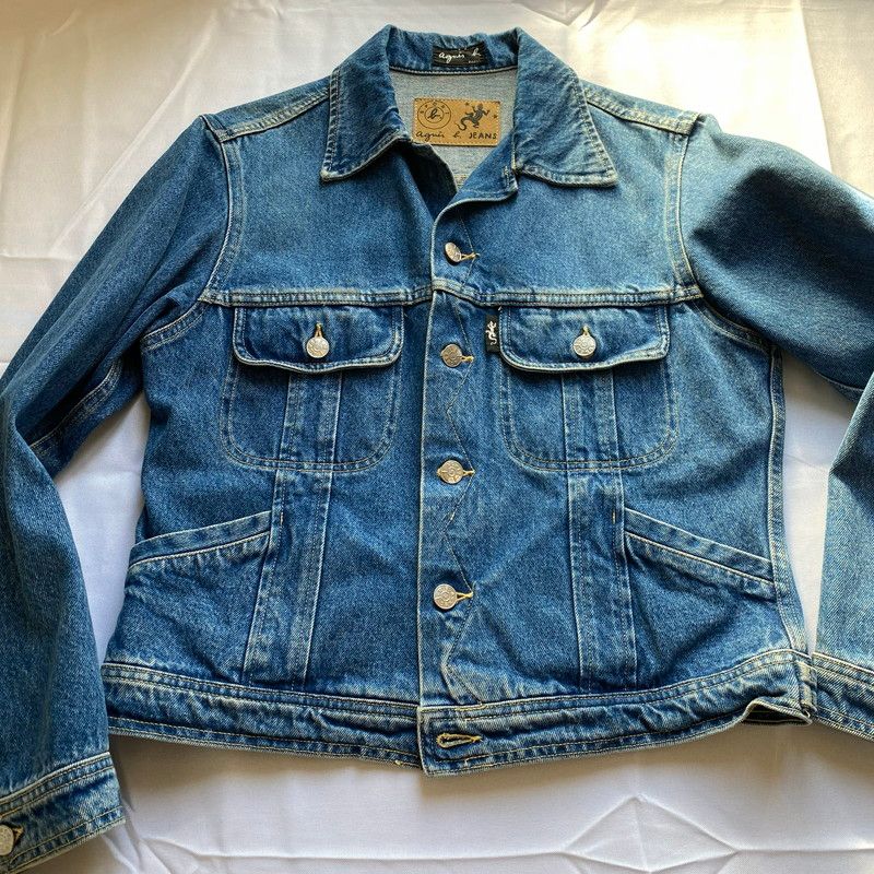 90's agnes b. JEANS アニエス・ベー ジーンズ デニムジャケット