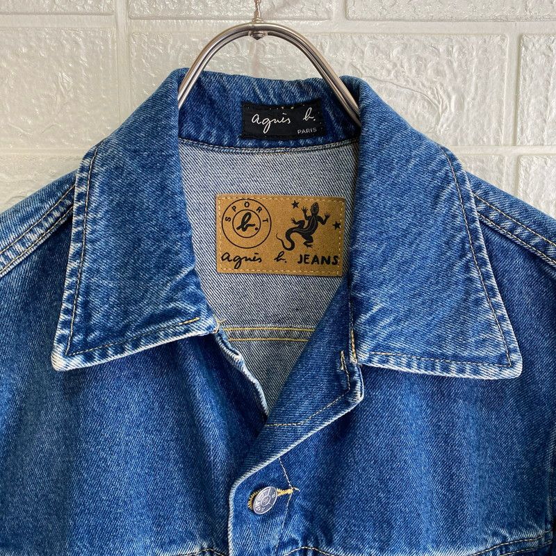 90's agnes b. JEANS アニエス・ベー ジーンズ デニムジャケット