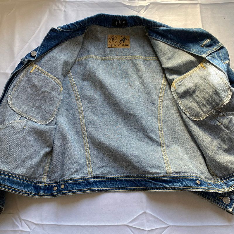 90's agnes b. JEANS アニエス・ベー ジーンズ デニムジャケット