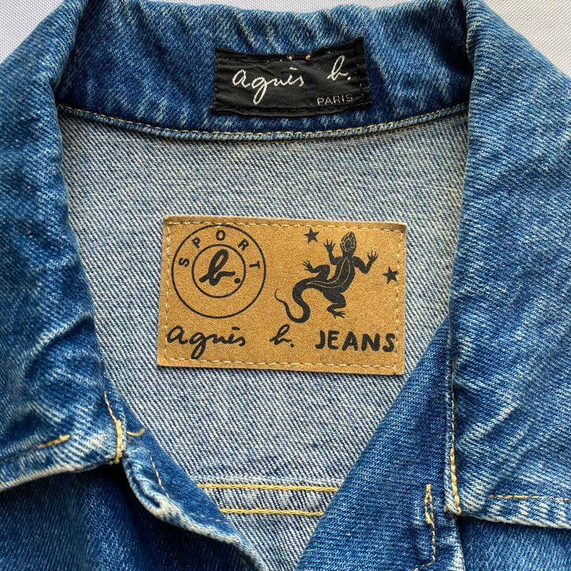 90's agnes b. JEANS アニエス・ベー ジーンズ デニムジャケット
