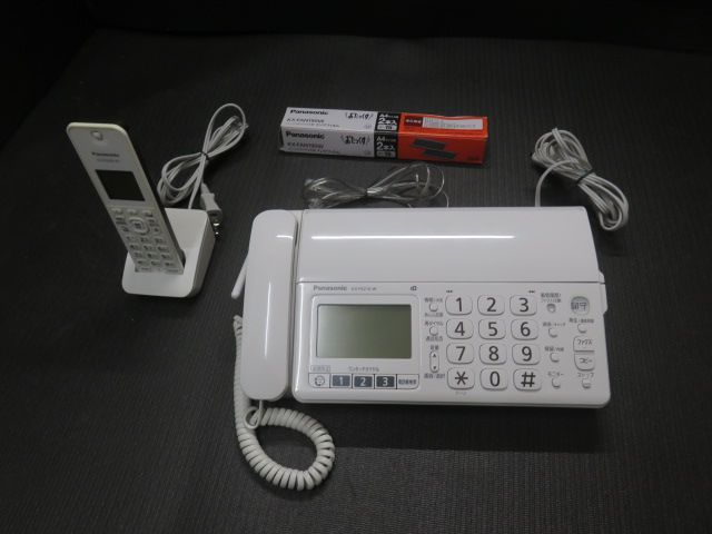 中古美品 動作確認済 パナソニック Panasonic 電話機 FAX ファックス