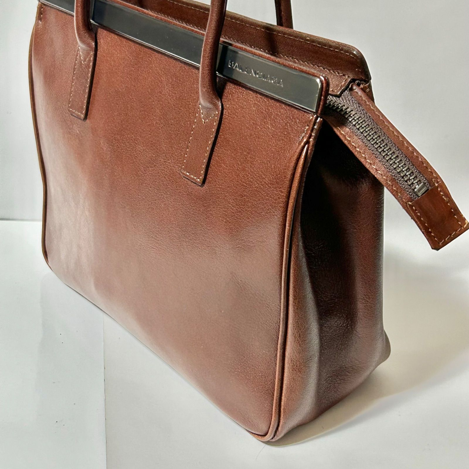 BALENCIAGA バレンシアガ メタルフレーム トート フレームバッグ