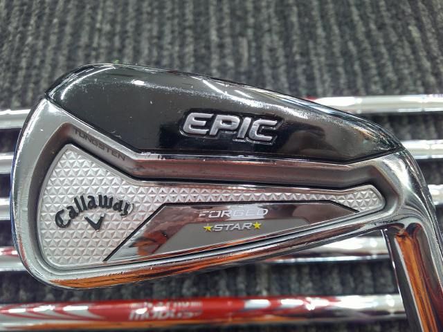 中古 アイアンセット キャロウェイ EPIC FORGED STAR/N.S.PRO MODUS3