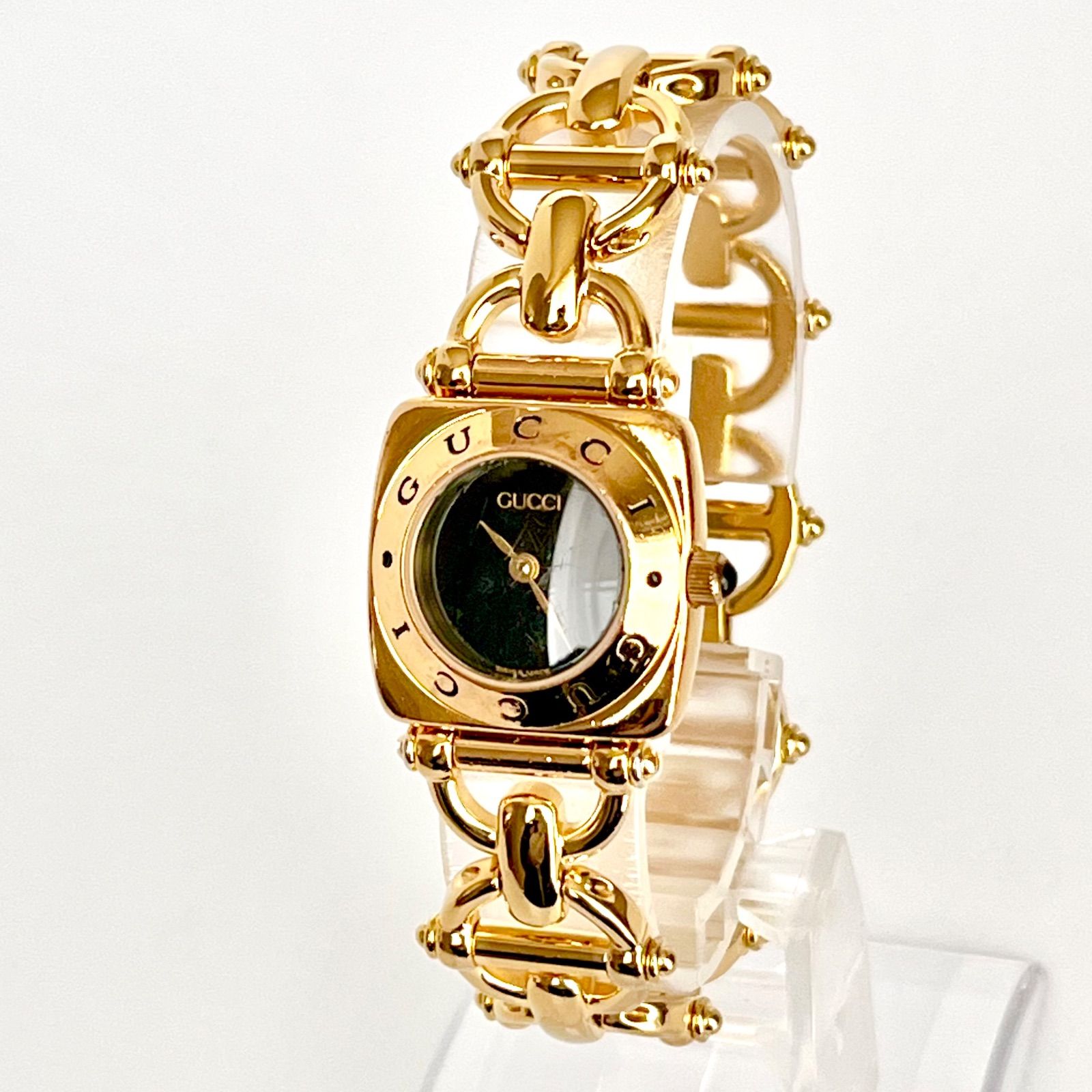 グッチ GUCCI 6400L レディース腕時計 磨き済み 電池新品 s2065 グッチ 6400L レディース 腕時計 磨き済み 美品】GUCCI 電池新品