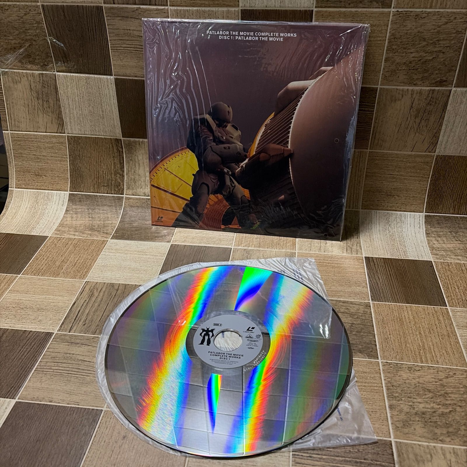 LD レーザーディスク 機動警察パトレイバー 劇場版 コンプリート