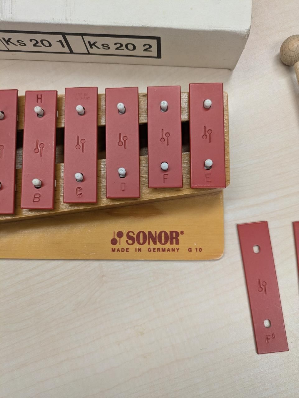 打楽器 鉄琴 SONOR PERCUSSION グロッケンシュピール - メルカリ