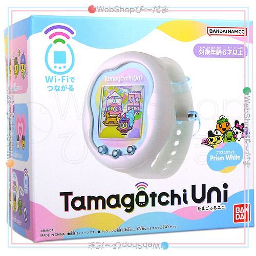 bn:15] 【未開封】 Tamagotchi Uni Prism White たまごっち ユニ