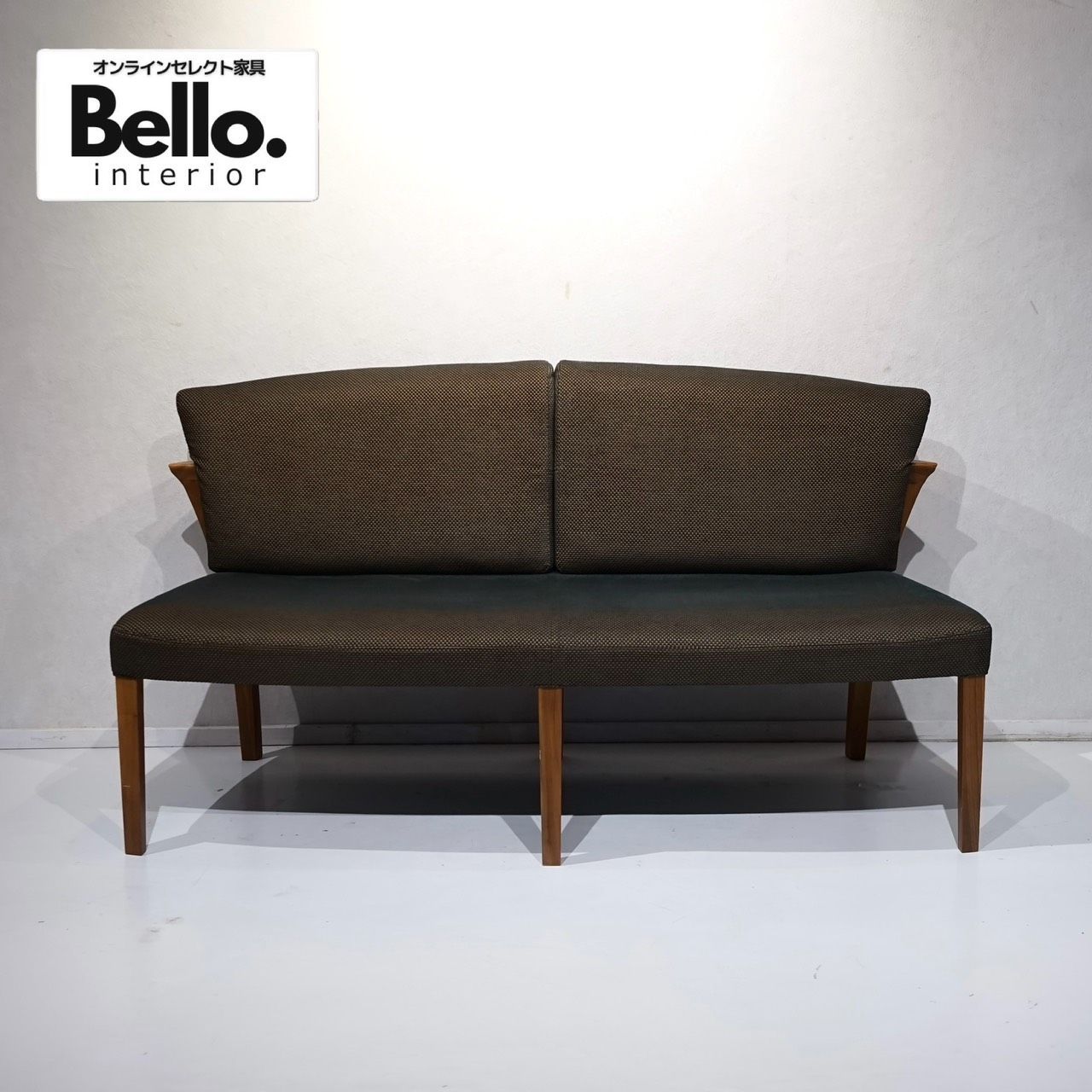 karimoku カリモク ダイニングベンチ CU9453 2人掛け ソファ 2Pソファ ベンチ 椅子 ファブリック ナチュラル モダン ホテルライク