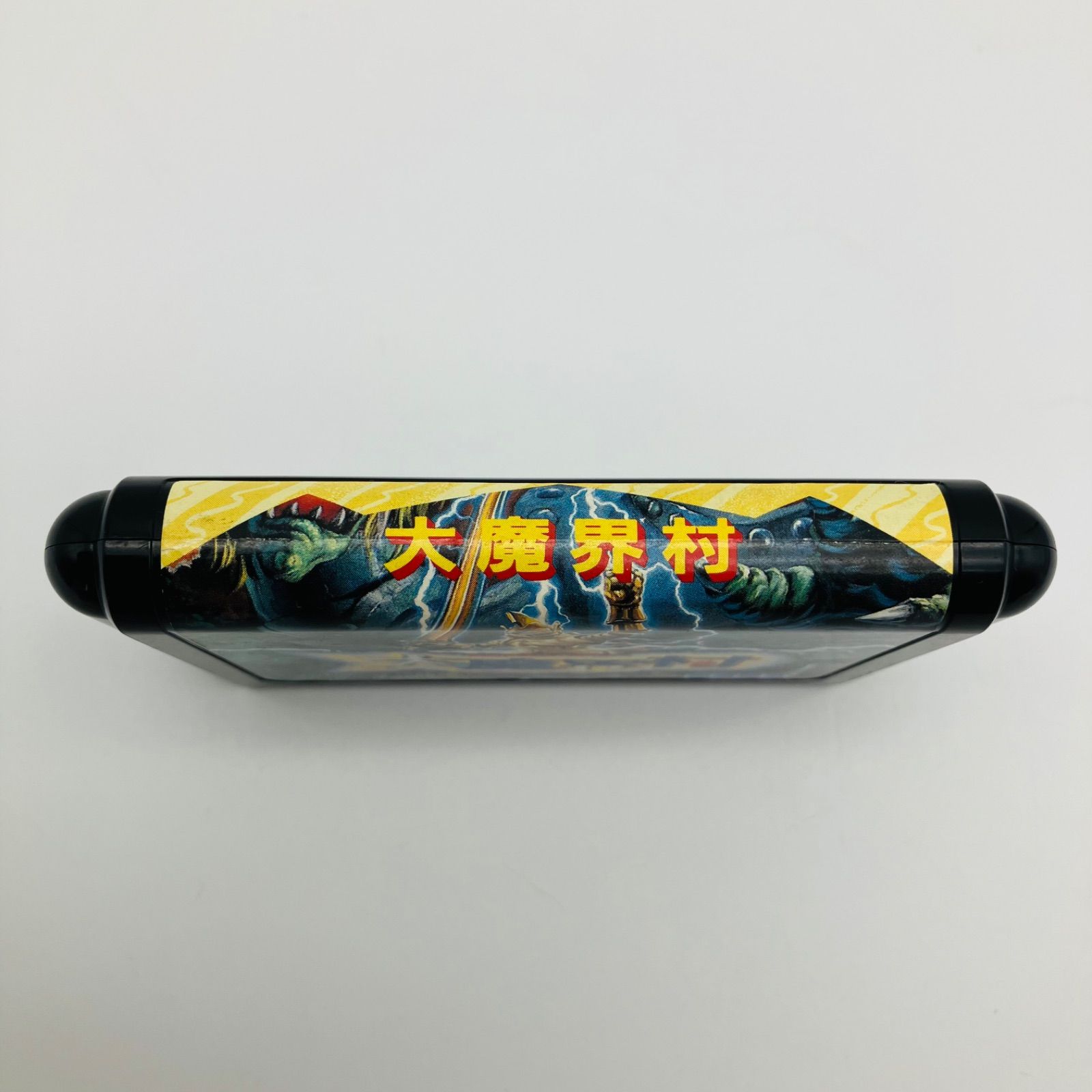 中古 ゲームソフト カセット MD メガドライブ 大魔界村 箱付き 説明書