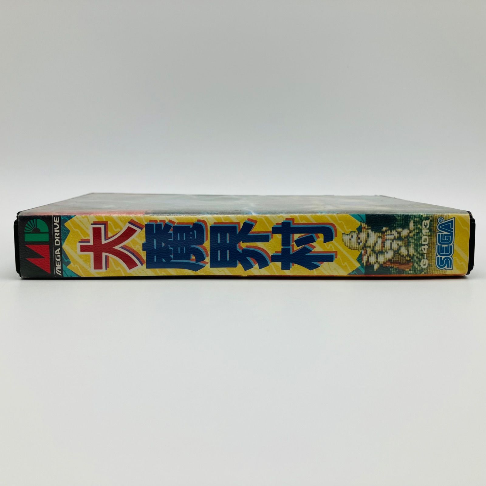 中古 ゲームソフト カセット MD メガドライブ 大魔界村 箱付き 説明書