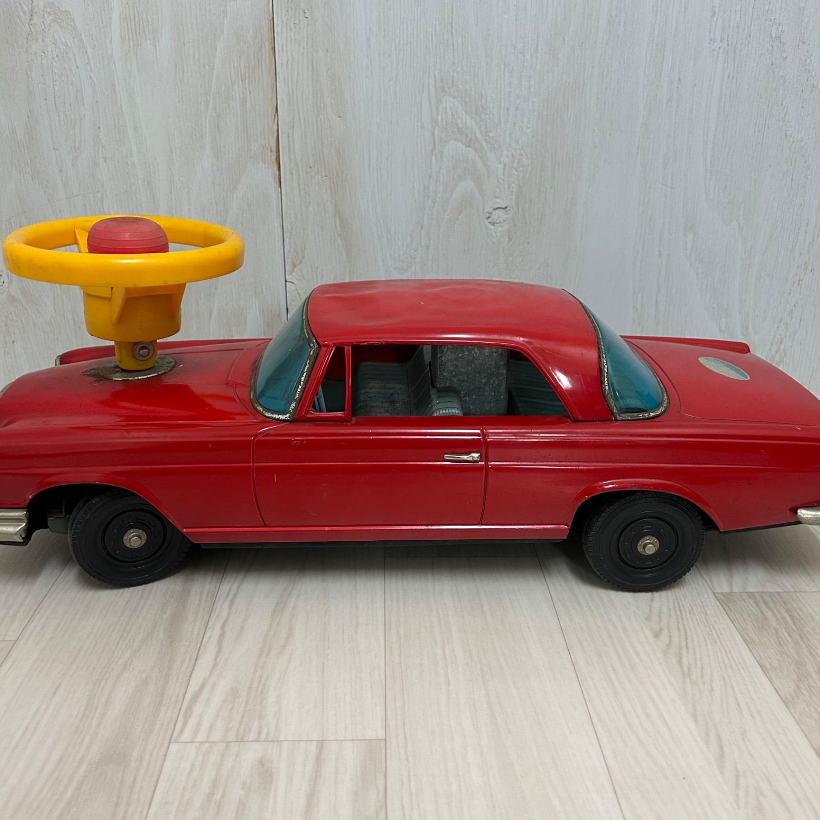 イチコー ベンツ 300SE 赤 ブリキ Yahoo!オークション - イチコー 金属