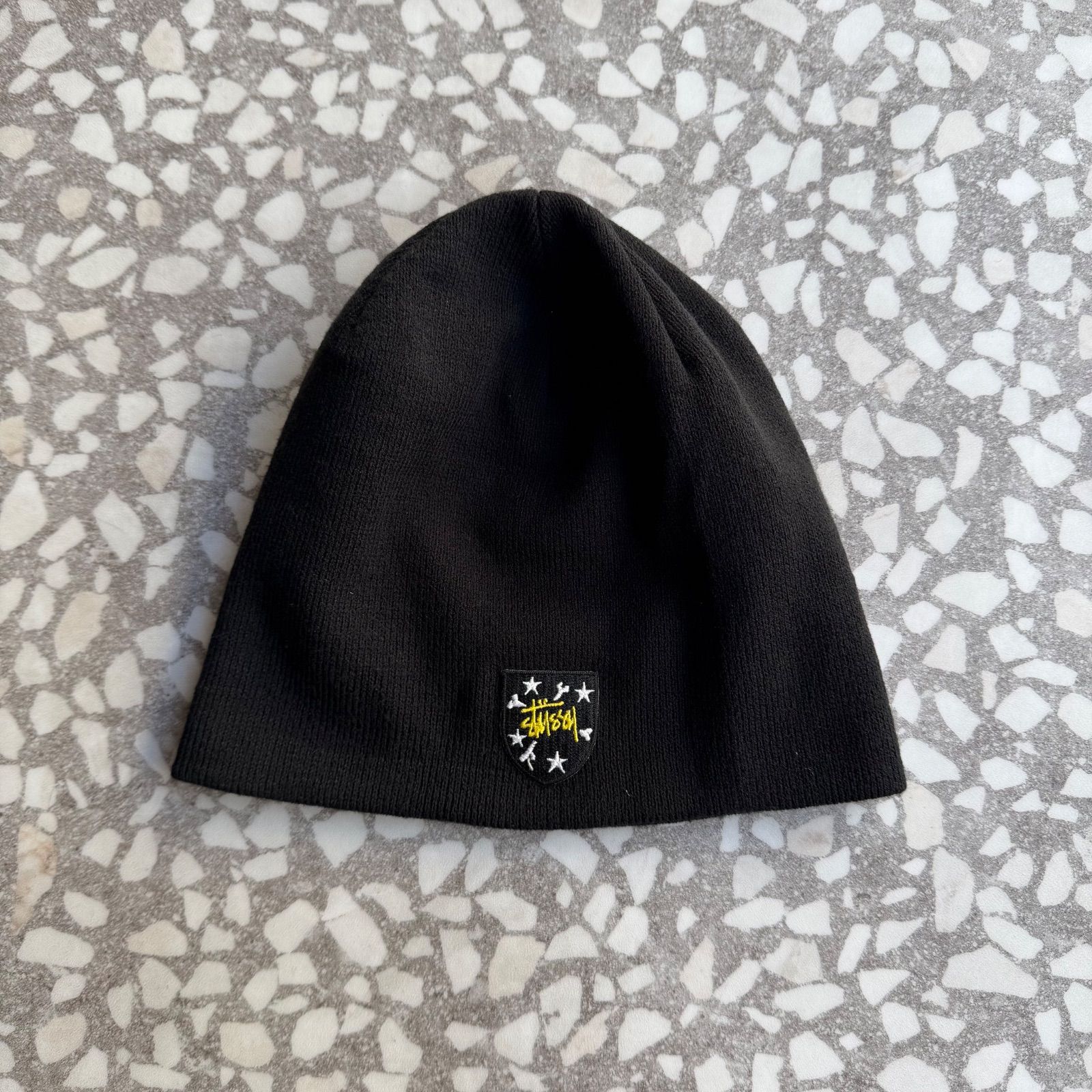 激レア】old stussy beanie USA製 値下げstussy ニット帽 激レア】old stussy beanie USA製 値下げstussy ニット帽