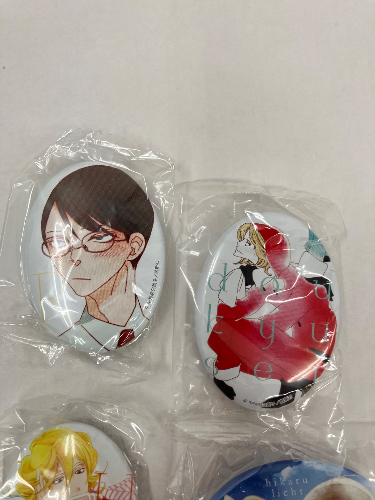 広店】4種 同級生 シリーズ 缶バッジ 中村明日美子【710-3488】 - メルカリ