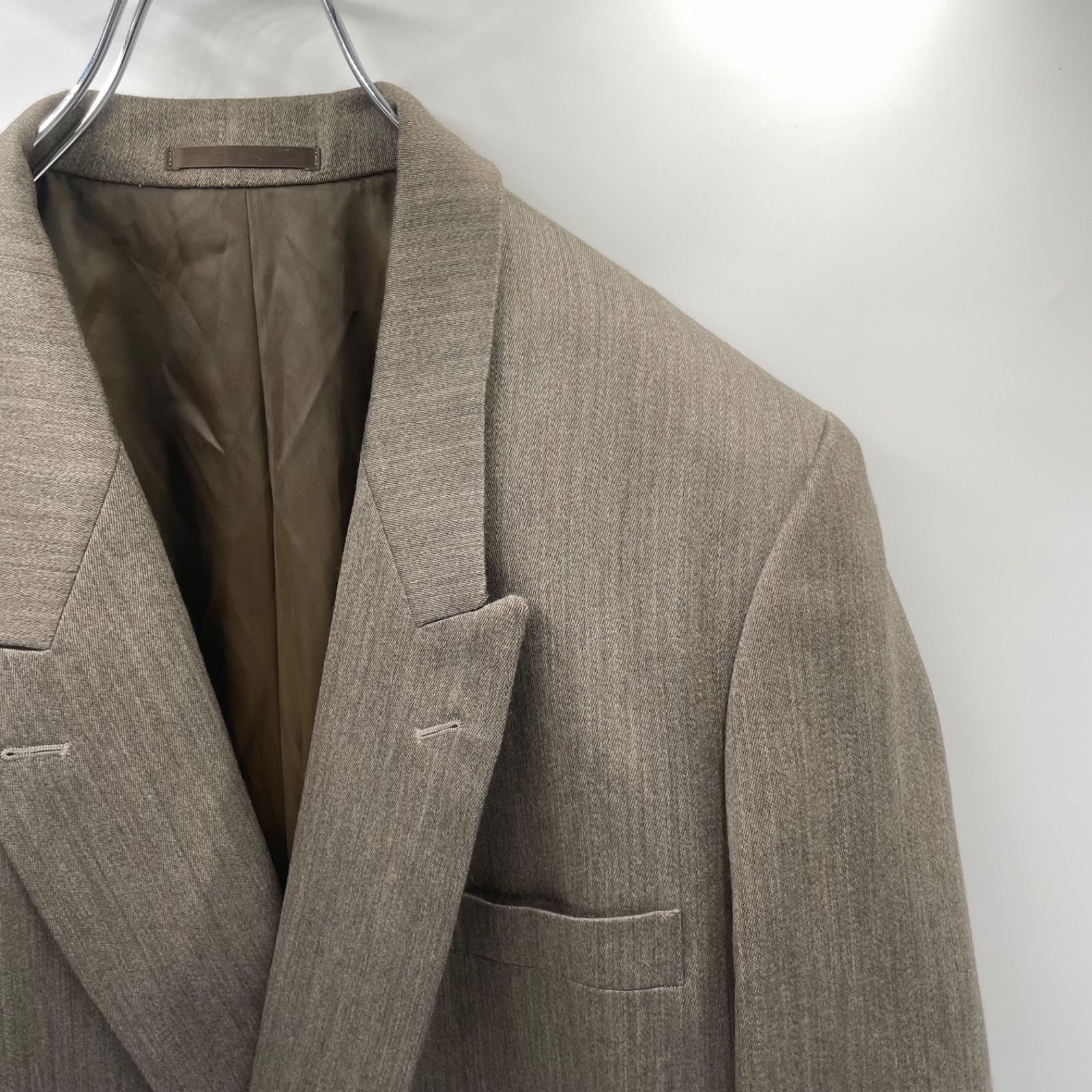 極美品　クリスチャンディオール ダブルテーラードジャケット　グレー　Mサイズ 未使用 クリスチャンディオール ダブル テーラードジャケット