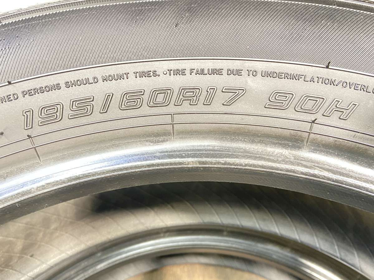 195/60R17 ダンロップ エナセーブ EC300+ 中古タイヤ サマータイヤ 2本