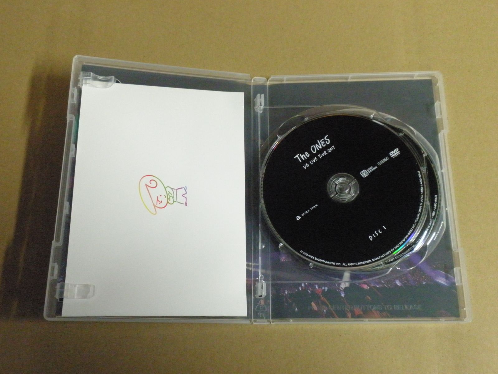 DVD】V6 / V6 LIVE TOUR 2017 The ONES - メルカリ