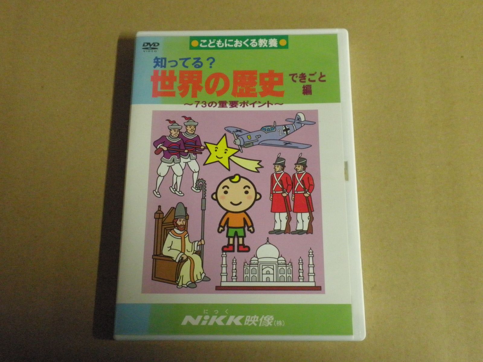 DVD】NiKK映像 知ってる? 世界の歴史 できごと編 ～73の重要ポイント