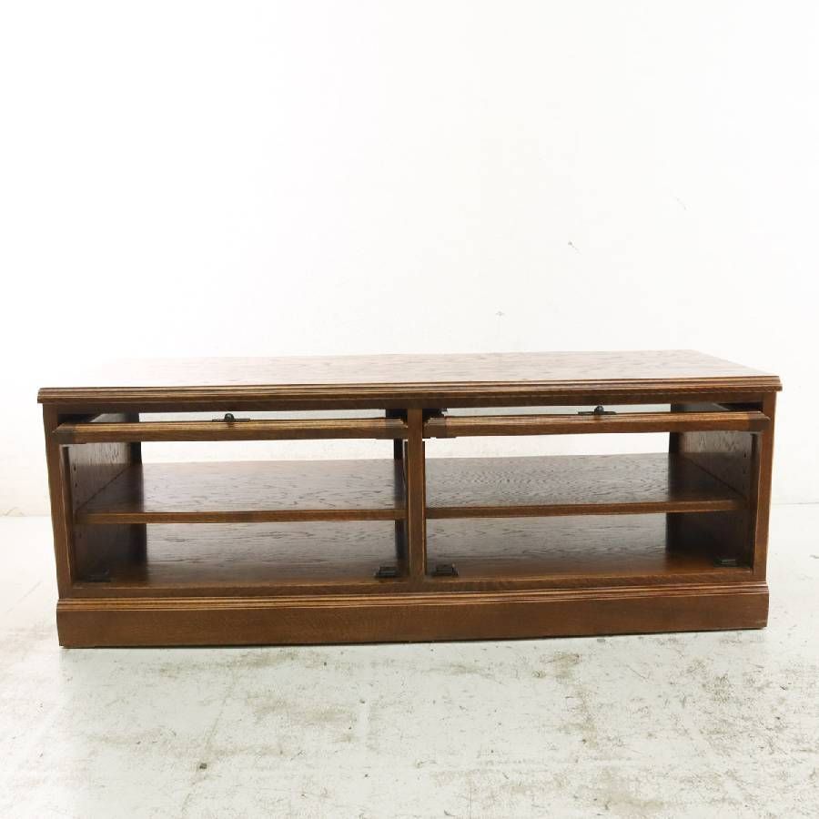 三越家具 ブルージュ テレビボード 幅120cm オーク材 キャスター付き