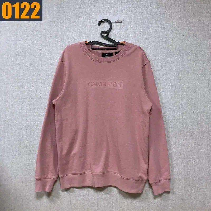 100 ck Calvin Klein カルバン・クライン ピンク スウェット Tシャツ