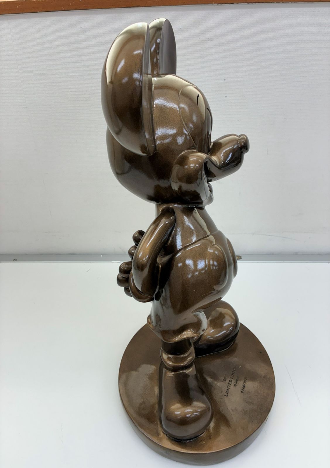 ミッキーマウス 極大ブロンズ像 シリアルNO.144 1000体 限定 高さ